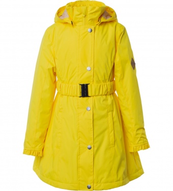 Пальто утепленное Huppa LEANDRA 18030004-70002 (желтое)