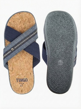 TinGo, Мужские тапочки с анатомической стелькой Тапочки HM2876 (синий)