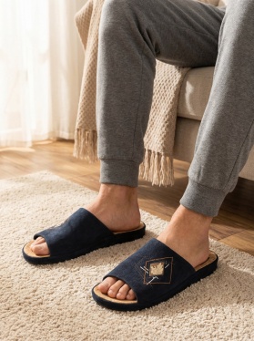 TinGo, Мужские тапочки с анатомической стелькой Тапочки HM2879 (синий)