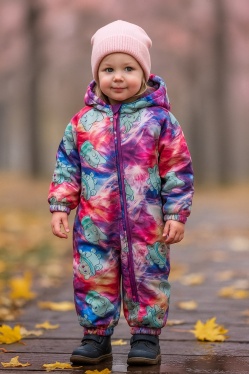 Комбинезон демисезонный Huppa DEIRO 3 36290310-33099 (разноцветный, принт)