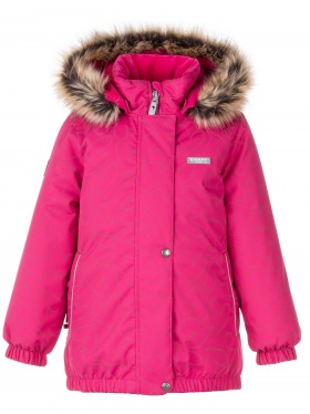 Куртка зимняя Kerry K24420-2032 ПО (фуксия, светоотражающая)