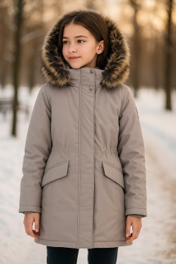 Парка зимняя Kerry ELLI K24671-508 (светло-бежевый) 