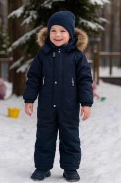 Комбинезон зимний Kerry BERT K24421-229 (тёмно-синий)
