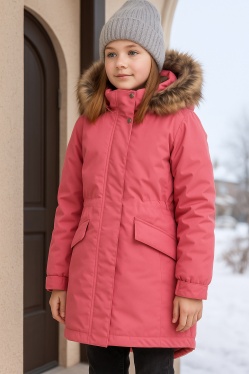 Парка зимняя Kerry ELLI K24671-258 (розовая)