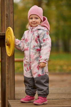 Комбинезон демисезонный Kerry JOY K25018-1250 (весна, принт)