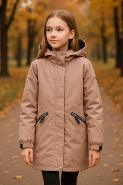 Куртка-парка демисезонная Kerry MAY K25066-348 (латте)