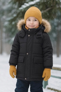 Парка зимняя Kerry MITCH K24437-042 (черная)