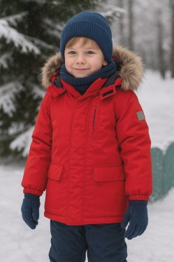 Парка зимняя Kerry SNOW K24441-622 (красная)