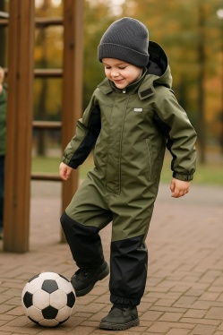 Комбинезон демисезонный Kerry STEFEN K24015-330 (зеленый)