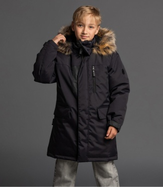 Парка зимняя Kerry NORDIC K24467-042 (черная)