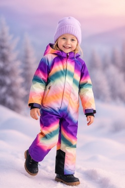 Комбинезон зимний Molo Hux 5W24N205-9107 (Wavy Rainbow)
