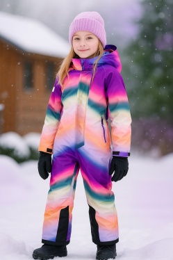 Комбинезон зимний Molo Hux 5W24N205-9107 (Wavy Rainbow)