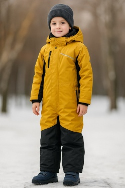 Huppa, Зимний Комбинезон MOOLEY 3 36360320-10192 (желтый, черный)