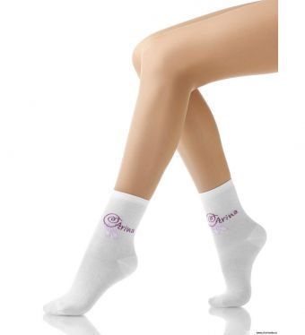Arina, Спортивные Носочки для девочки SBAR-1061 (белые)