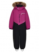 PogoKids, зимний комбинезон W25_PG-88231-5 (лиловый-черный)