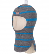 Teyno, Зимний шлем для мальчика 1224 (серый, голубой)