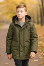 Парка демисезонная Huppa ROMAN 1 12380114-10057 (хаки)