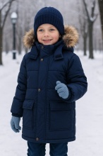Парка зимняя Kerry MITCH K24437-229 (синяя)