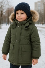 Парка зимняя Kerry MITCH K24437-330 (хаки)