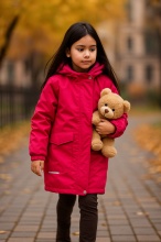 Парка демисезонная Kerry ANN 25027-096 (фуксия)