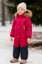 Комбинезон зимний Kerry BERT K24421-095 (малиновый)