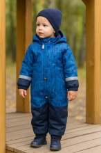 Комбинезон демисезонный Kerry FLIP K25008-6780 (синий, принт)