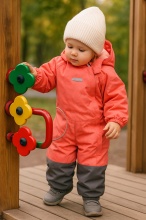 Комбинезон демисезонный Kerry FRIDA K24005A-1780 (коралловый)