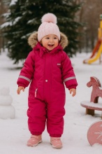 Комбинезон зимний Kerry GARF K24408-096 (малиновый)