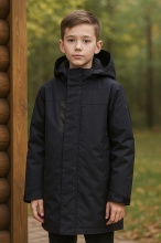 Пальто демисезонное Kerry MAX K25060-042 (черное)