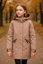 Куртка-парка демисезонная Kerry MAY K25066-348 (латте)