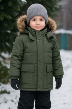 Парка зимняя Kerry MITCH K24437-330 (хаки)