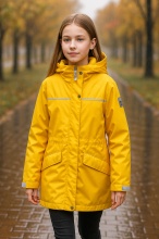 Куртка-парка демисезонная Kerry PIPPA K23066-111 (желтая)