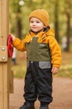 Комбинезон демисезонный Kerry PLAY K24004-330 (желтый, хаки)