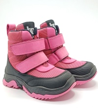 Kidmen, утепленные демисезонные ботинки 5003-12-13 (розовый) для девочки