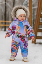 Комбинезон зимний Molo Pyxis Fur 5W24N104-9106 (Gradient Bloom) 