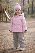 PogoKids, демисезонный комплект PG88268-15 (нежно-розовый, серый)