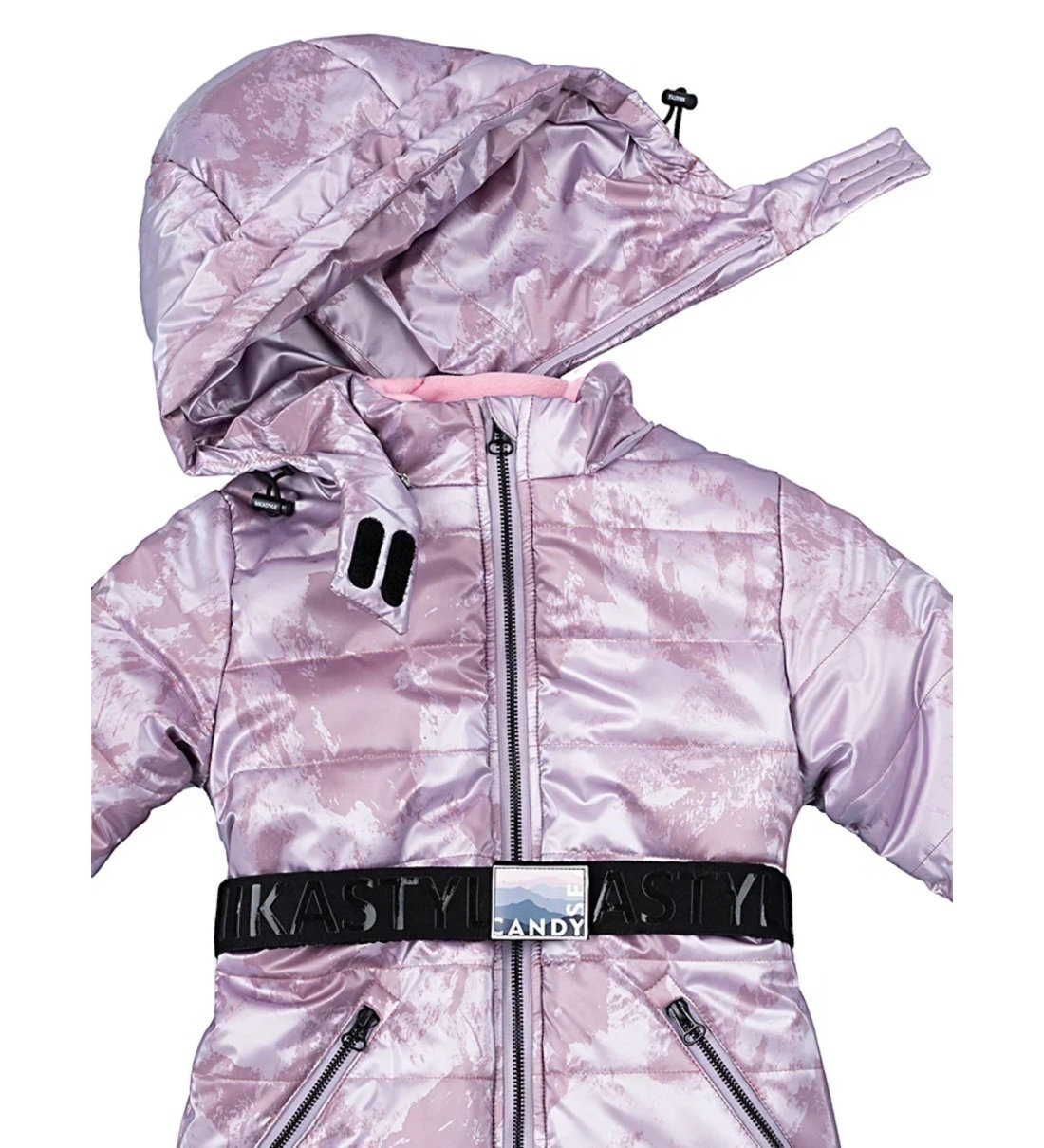 Комбинезон зимний для девочки NikaStyle 8з4422 (розовый кварц) - купить в  интернет-магазине BonKids.ru