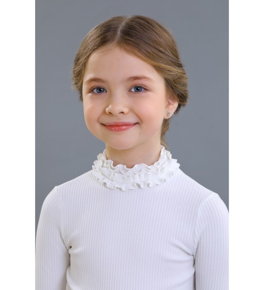 Блузка Маленькая Леди 2599-523-ТВР-4*4/330 (молочная)