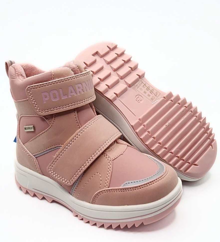 Ботинки зимние Polarnik для девочки Pol-FW22-02_40 (розовый)