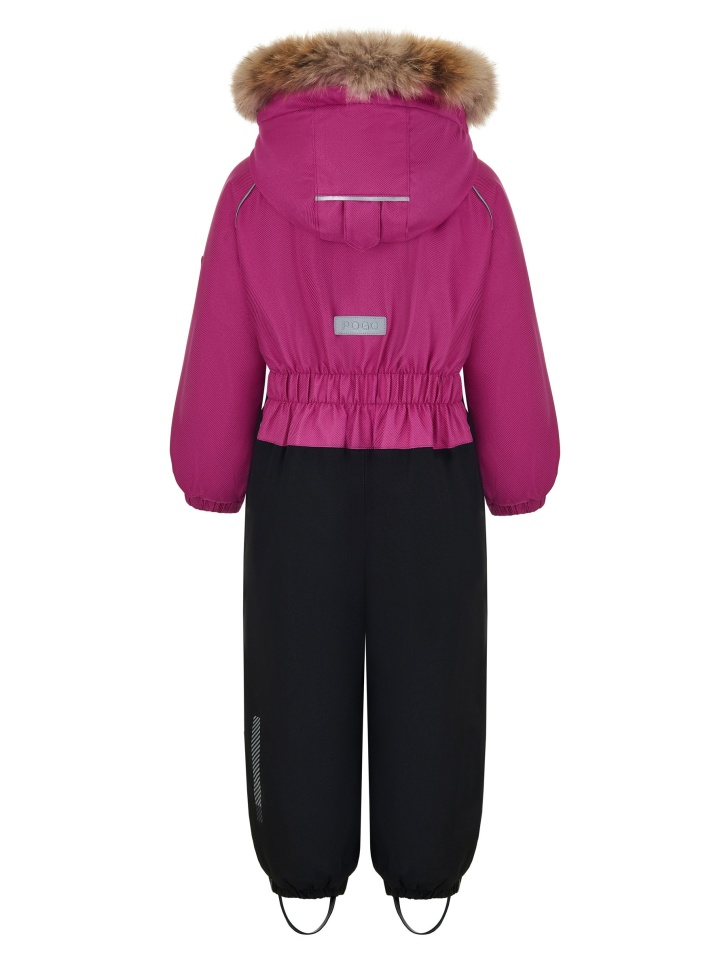Комбинезон зимний PogoKids  W25_PG-88231-5 (лиловый-черный)