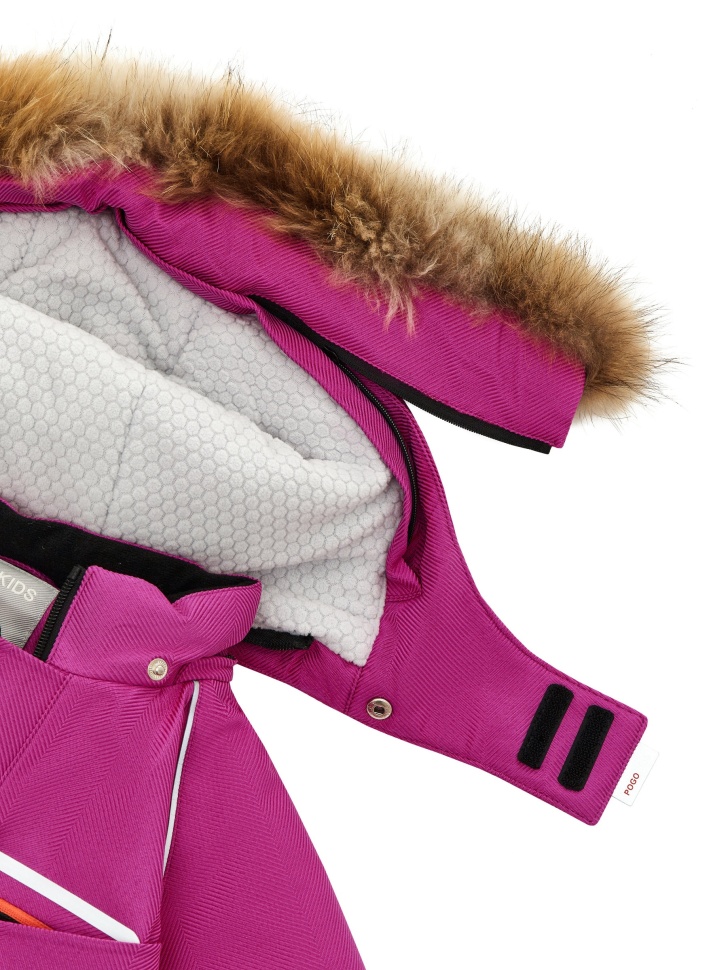 Комбинезон зимний PogoKids  W25_PG-88231-5 (лиловый-черный)