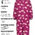 Комбинезон демисезонный PogoKids PG88261-1 (вишневый, ёжики)