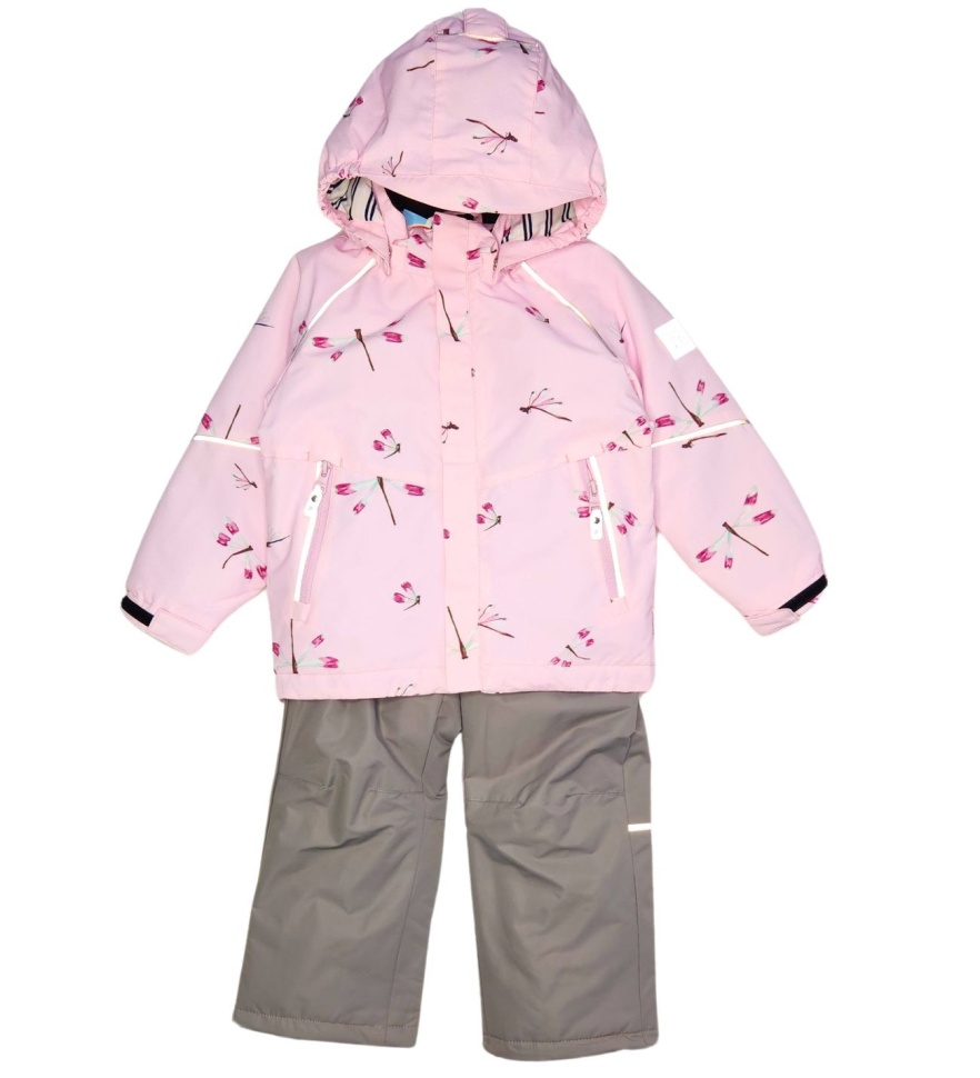 Комплект демисезонный PogoKids PG88268-15 (нежно-розовый, серый)