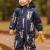 Комбинезон демисезонный PogoKids PG88301-3 (синий, сурикаты)