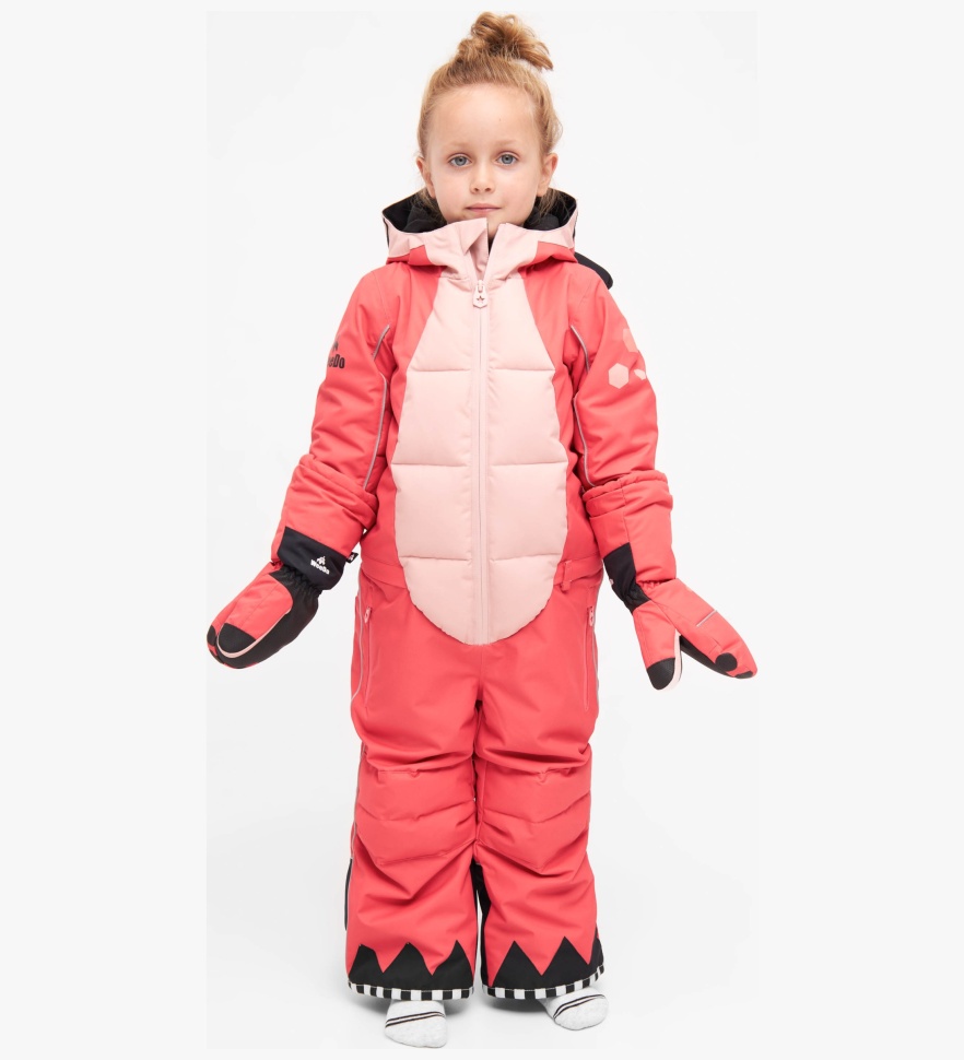 Комбинезон зимний WeeDo OLILIDO Monsterlili (Кораллово-Розовый)