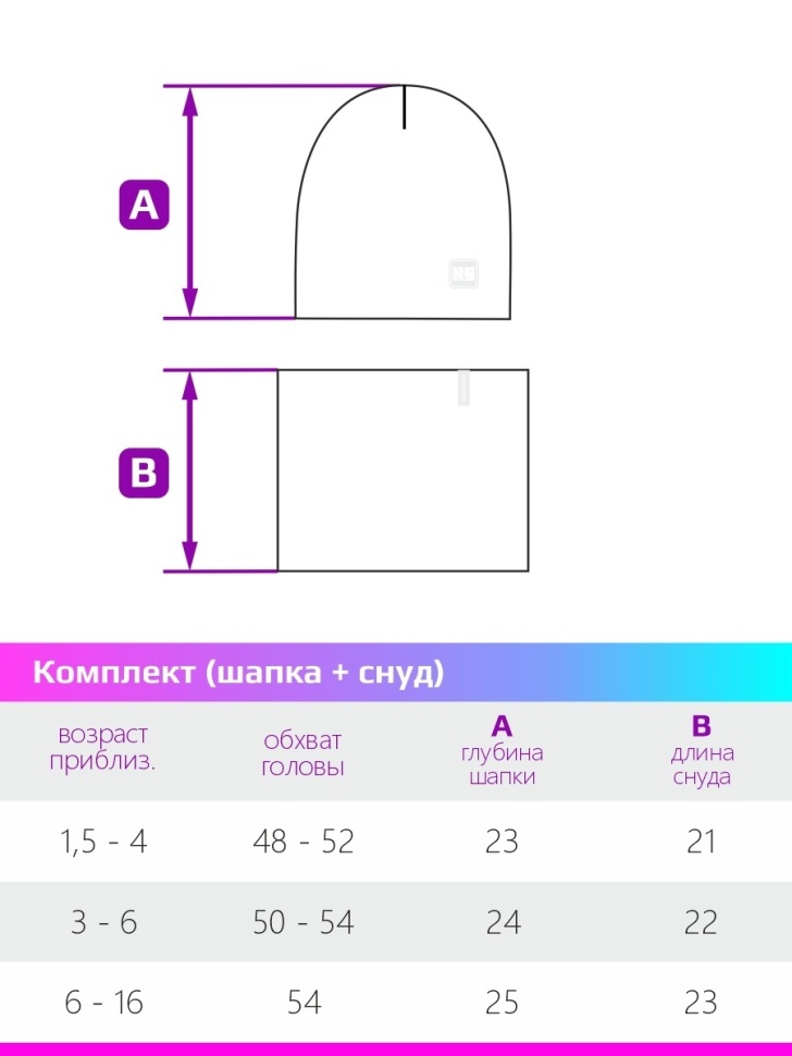 Демисезонный комплект NikaStyle из шапки и снуда 12л6421 розовый