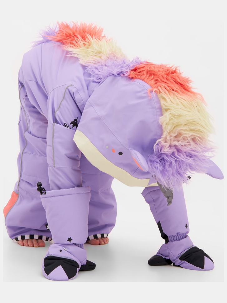 Комбинезон зимний WeeDo UNIDO Lila Unicorn (Лиловый Единорог)