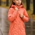 Парка демисезонная Huppa JANELLE 1 12360114-00049 кораллового цвета для девушки