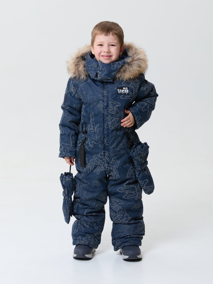 Комбинезон зимний IceTomas Вираж W25_31125-02 (Фристайл, тёмно-синий)
