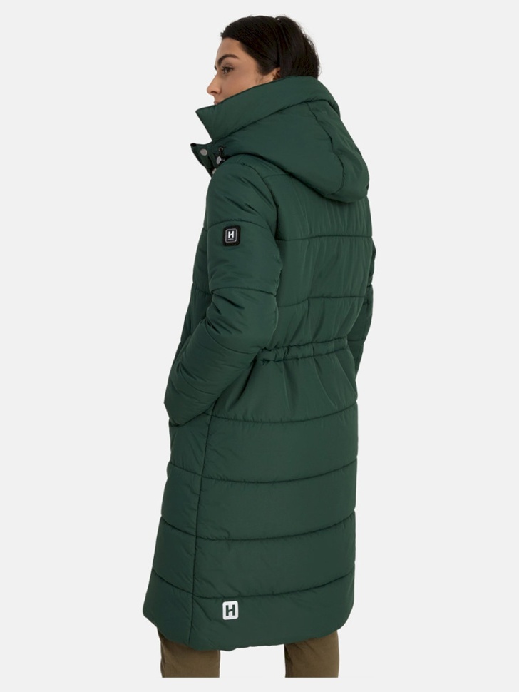 Пальто зимнее Huppa JOVIA 12888030-00097 зеленого цвета